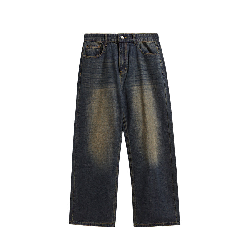 INF Men's Street Retro Wide Leg Jeans