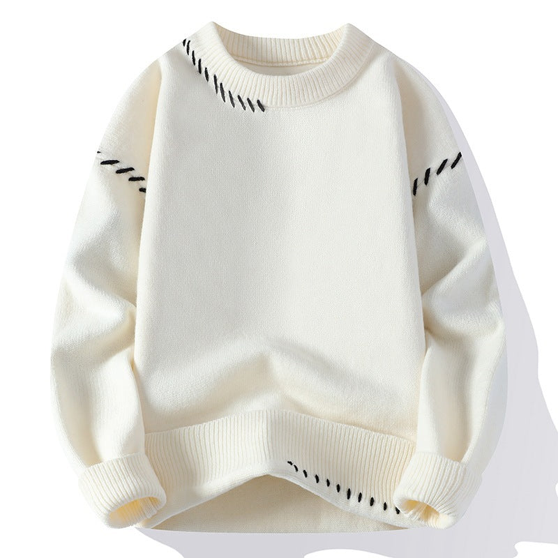 Round Neck Sweater Autumn And Winter Sweater